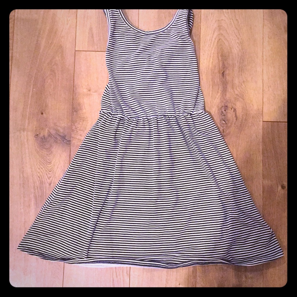 Open back dress